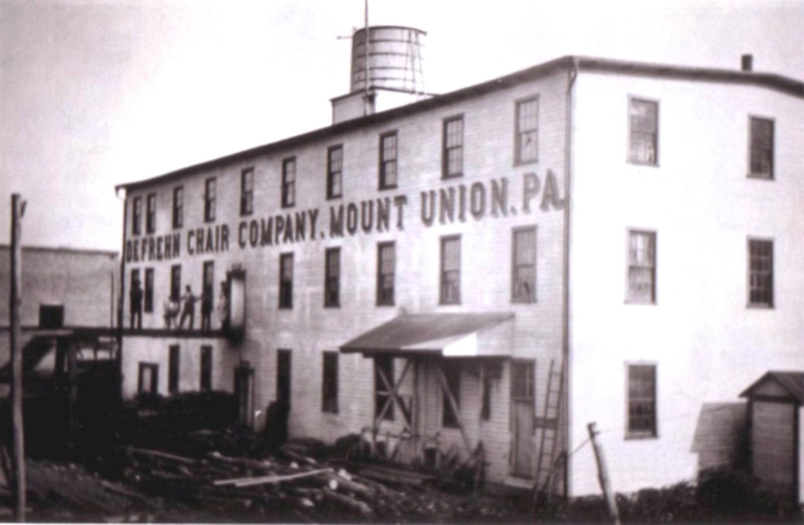 Defrehn Chair Company, Mount Union, Pa. &mdash; see Bricktown USA