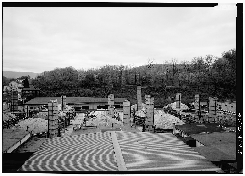 Harbison-Walker plant complex looking east