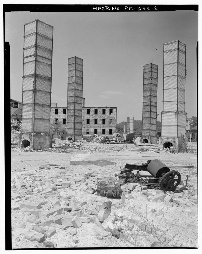 General view of Harbison-Walker looking north