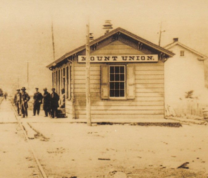 Pennsylvania Railroad depot, 1900s